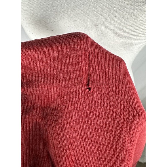 VTG 90s Eddie Bauer Men's Spell Out T-Shirt size Large/XL Red Short Sleeves Top - Picture 9 of 10